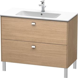 Duravit Mueble De Aseo Duravit Brioso De 102,0 X 47,9 Cm, Con 2 Extra&iacute;bles, Incl. Hueco Para Sif&oacute;n Y Delantal, Para Lavabo Me By Starck 233610, Color (frente/