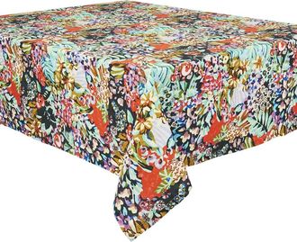 Vent de Boh&egrave;me Mantel de algod&oacute;n con estampado floral 140x235