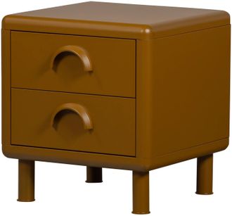 De Eekhoorn Design Nachttisch Runo, Honiggelb