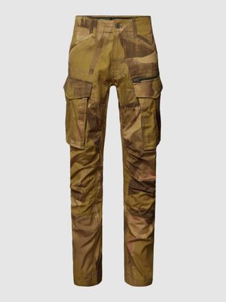 G-Star Cargohose mit Camouflage-Muster in Khaki, Größe 32/30