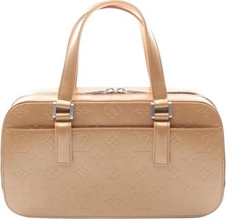 Louis Vuitton Pre-owned Gestructurelde Handtas - Dames - Vintage Handtas - Beige - ONE Size - Vintage