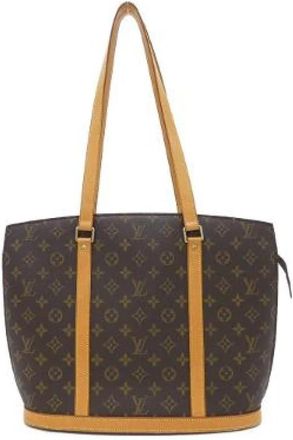 Louis Vuitton Pre-owned Monogram Tote Bag - Dames - Vintage Schoudertas - Bruin - ONE Size - Vintage