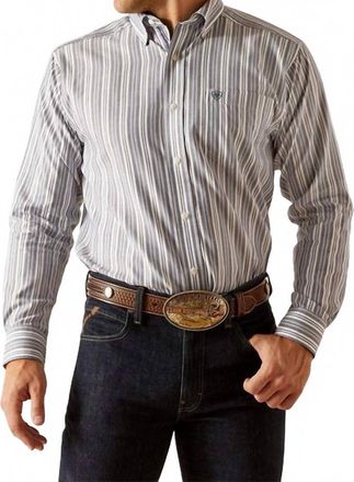 Ariat Mens Ross Pro Serie Shirt In Navy