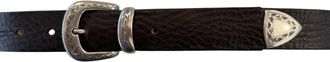 Alberto Luti Cintura in Pelle - - Accessories - Uomo - Marrone - 110 CM