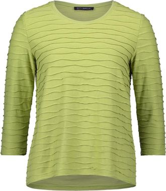 Betty Barclay Tops, Dames, Groen, 4Xl, Klassieke Golfstructuur Shirt