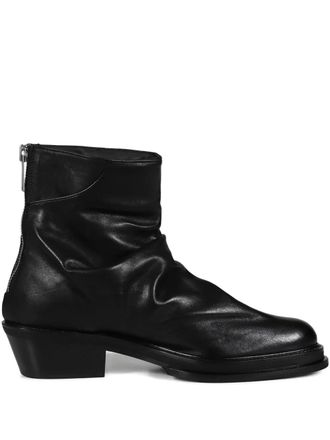 424 zip-up boots - Black