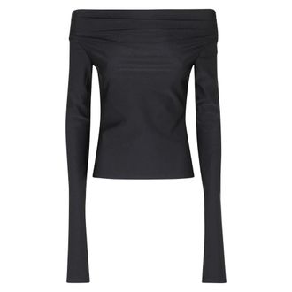Andamane Top Wallis Monospalla - - Tops - Donna - Nero - S