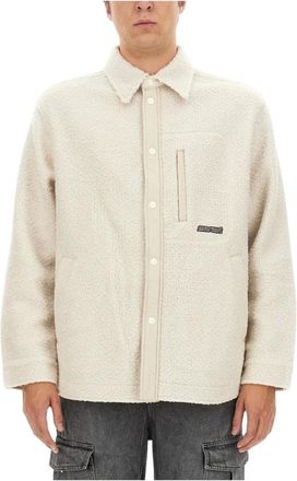 Isabel Marant Heren, Jassen, Beige, Maat: S Fleece
