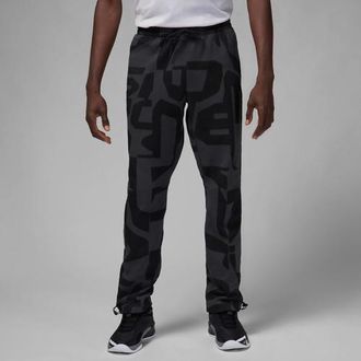 Nike Jordan Mens Dri-FIT Sport Hoop AOP Pants - Black/Black Size XXL