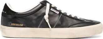 Golden Goose Soul-Star Sneaker - Heren - Sneakers - Zwart - 41 EU - Leer - Schoenen