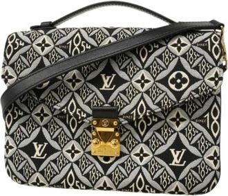 Louis Vuitton Pre-owned Handbags, female, Black, Size: ONE SIZE Pre-owned Pochette Metis MM Handbag