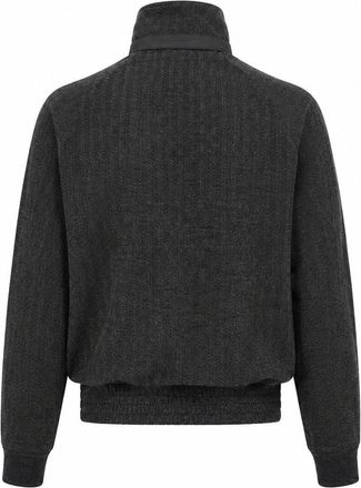 Tom Ford Mens Zip-Up Sweatshirt Herringbone Cotton And Wool Grey-Black Sweatshirts Grey/black Sweater