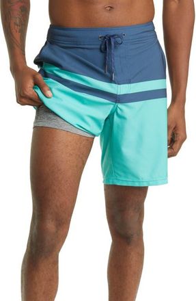 Fair Harbor The Ozone Swim Trunks in Jade at Nordstrom, Size Xxx-Large