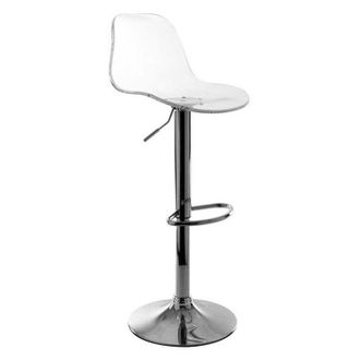 Miliboo Sgabello da bar design trasparente galileo