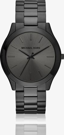 Michael Kors Oversized Slim Runway Black-Tone Watch