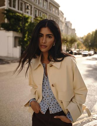 Nobody's Child Butter Yellow Bow Detail Jacket