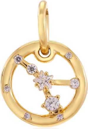 Pandora Cancer Zodiac 14k Gold-plated Dangle Charm