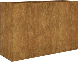 vidaXL Jardinera Acero Corten 120x40x80 Cm Vidaxl