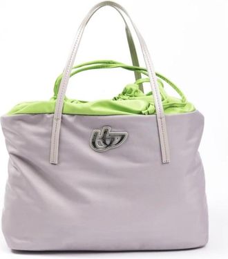 Byblos Schoudertas - Dames - Shoppers - Grijs - ONE Size - Leer - Tassen