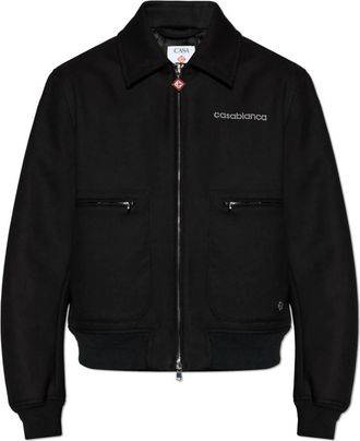 Casablanca Heren, Jassen, Zwart, Maat: M Katoen