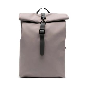 Rains W3 Rolltop Rucksack - Bags - unisex - Gris - ONE SIZE