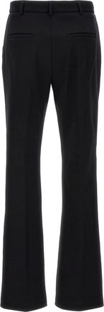 Sportmax Womens Black Cotton Casual Pants