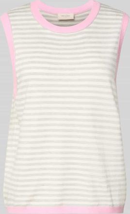 Freequent Relaxed Fit Top aus Viskose-Mix Modell Zanti in Offwhite, Gr&ouml;&szlig;e XXL