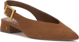 Vince Camuto Velana Pointed Toe Pump in Burnt Sugar at Nordstrom Rack, Size 6.5