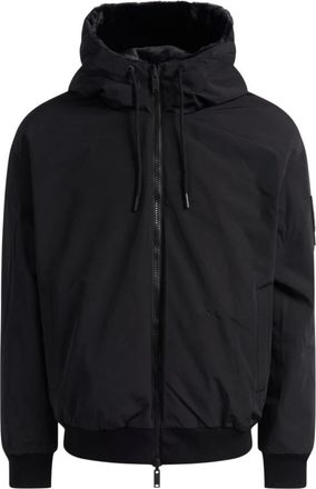 Moose Knuckles Roland Reversibile Bunny Jacket - Heren - Winterjassen - Zwart - S - Polyester - Jassen