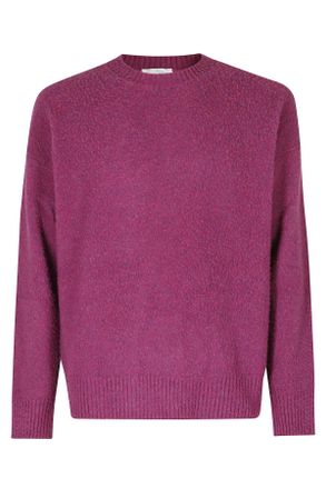 Roberto Collina Casentino Crew-Neck Ribbed Merino Wool Sweater