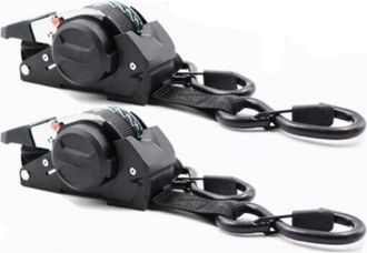 OEM Juego De 2 Correas De Amarre Autorretr&aacute;ctiles - 1,82 M, 798 Kg, Ajuste Seguro