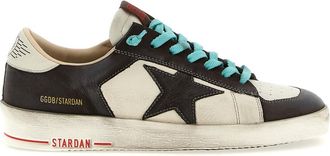 Golden Goose Brown Lace Up Sneakers