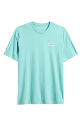 Travis Mathew Frozen Margarita Cotton Graphic T-Shirt in Bright Aqua at Nordstrom, Size Xx-Large