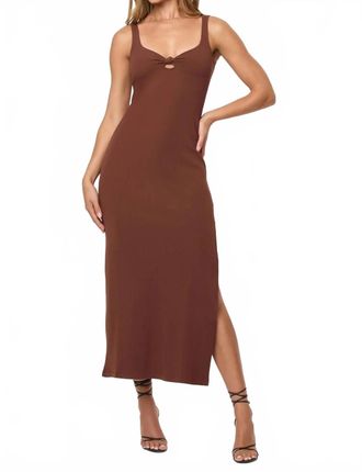 L*Space Alexis Ankle Length Dress In Cafe
