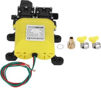 OEM Bomba De Agua De Alta Presi&oacute;n Bhdk, 12 V 120 W 8 L, Bomba De Agua De Diafragma De Alta Presi&oacute;n, Bomba De Agua El&eacute;ctrica Autom&aacute;tica Con Conector De Cob