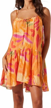 Astr Keala Mini Dress In Orange