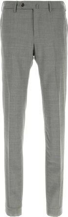 Pantaloni Torino Grey Stretch Cotton Chino Pant