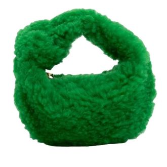 Bottega Veneta Pre-owned Mini Bags, female, Green, Size: ONE SIZE Pre-owned Mini Jodie