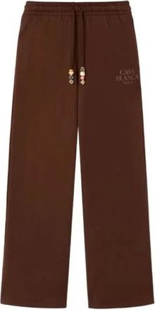 Casablanca Pantalones de ch&aacute;ndal - Trousers - Mujer - Marr&oacute;n - XS