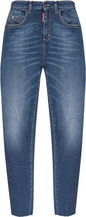 Dsquared2 High Waist Twiggy Jeans - Dames - Skinny Jeans - Blauw - M - Jeans