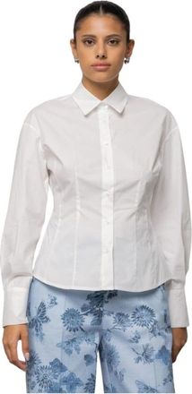 Kaos Spjcf 001 Shirt - Dames - Overhemden - Wit - S - Overhemden