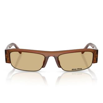 Miu Miu Sunglasses Mub07 S 22 I10 R Ambra Opalino/Yellow Women