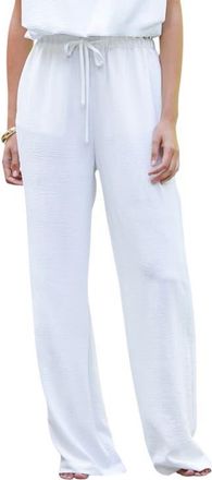Bishop + Young Serafina Drawstring Pant in White at Nordstrom, Size X-Small