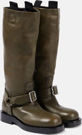 Burberry Leather knee-high boots