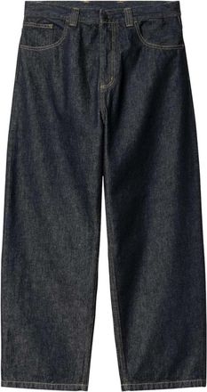 Carhartt Work in Progress Wijde Denim Broek Blauw - Heren - Loose Fit Jeans - Blauw - W32 - Denim - Jeans