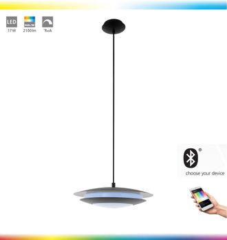 Eglo Eglo - Smart Home Led Lampada A Sospensione A Soffitto Rgb Daylight Living Room App Hanging Light 33329