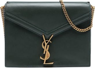 Saint Laurent Pre-owned Saint Laurent Smooth Calfskin Monogram Cassandra Clasp Bag ROY532759A.0119