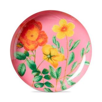 Tag Flower Metal Trinket Dish Pink Iron Everyday at Nordstrom