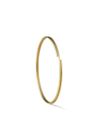 Shihara 18kt yellow gold Double Hoop 40 earring