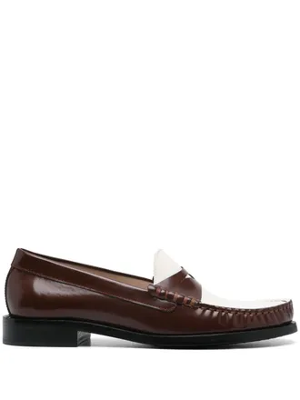 Stuart Weitzman Lottie loafers - women - Leather - 36,5 - Brown